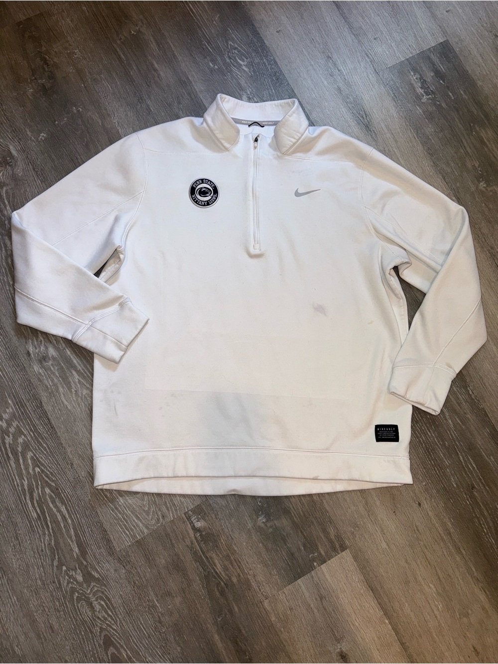 Men’s Penn State Nike golf half zip
